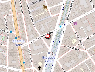 Carte de Ma Boite Précieuse à Paris