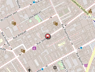 Carte de Valentin Alain à Paris