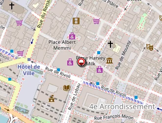 Carte de Plus Paris à Paris