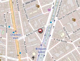 Carte de Chez Clément Bastille à Paris