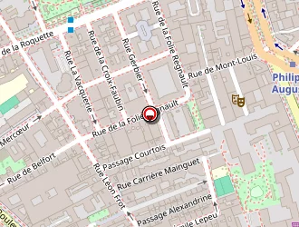 Carte de Chaines Fortia (s.a.) à Paris