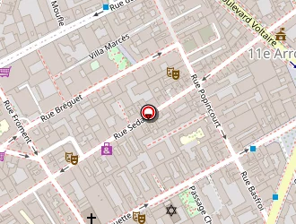 Carte de Banani Sami à Paris