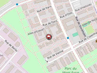 Carte de Montredon Céline à Montévrain