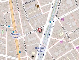 Carte de Cogeferm à Paris