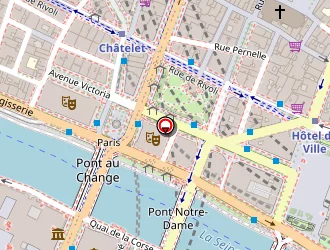 Carte de Port Debilly à Paris