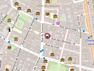 Carte de I.o.d.t à Paris