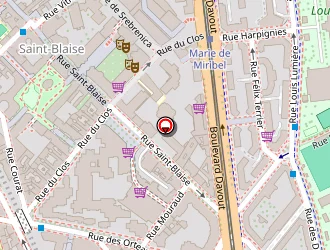 Carte de Cerbelaud Laure à Paris