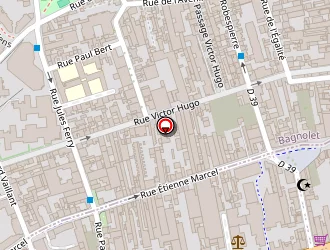 Carte de Le Robespierre à Montreuil