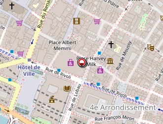 Carte de Cora Blue à Paris