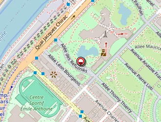 Carte de Pullman Paris Tour Eiffel à Paris