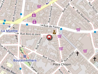 Carte de Cojean Yvon à Paris