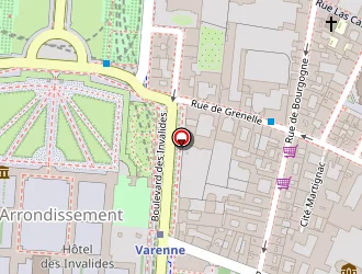 Carte de Rostand Immobilier à Paris