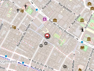 Carte de Finsbury à Paris