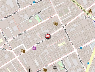 Carte de Courteille Léa à Paris