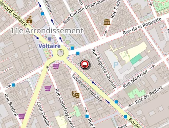 Carte de Az Delivery à Paris