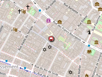 Carte de Mandorla Palace à Paris