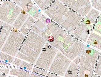 Carte de Haircoif à Paris