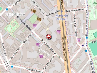 Carte de Morel Odile à Paris