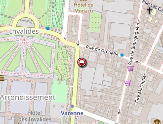 Carte de Carazzuro à Paris