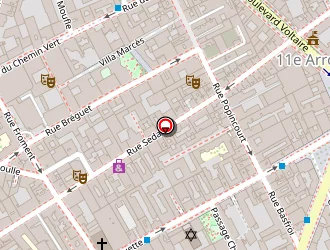 Carte de Lamyliterie à Paris