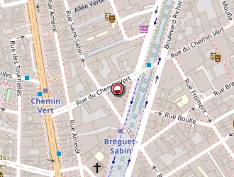 Carte de V.v. Diffusion à Paris