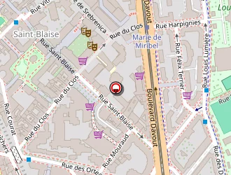 Carte de Beguiret Jacques à Paris