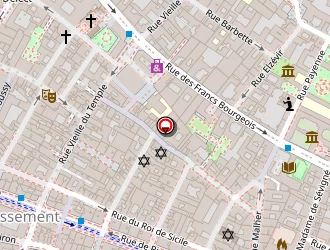 Carte de Pitzman à Paris