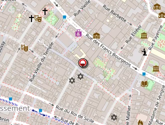 Carte de Marais Chic à Paris