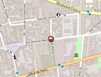 Carte de Bo'bar à Montreuil