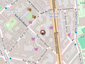 Carte de Tovelec à Paris