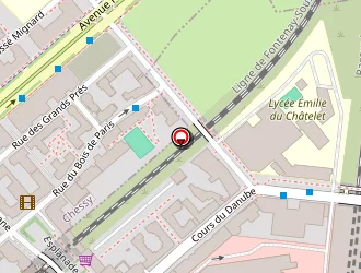 Carte de Groupe Scolaire Iv à Serris