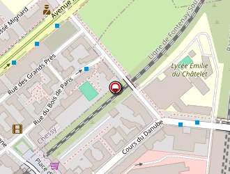 Carte de Couche Laura Ostéopathe à Serris