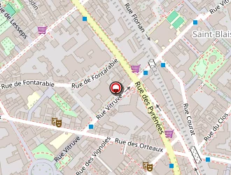 Carte de Coccinelle à Paris