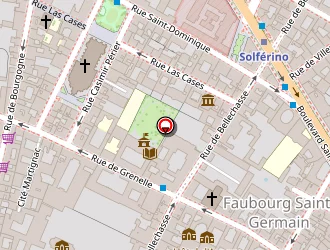 Carte de Fondation Kerjean à Paris