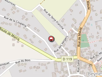 Carte de Zimmermann à Beynes