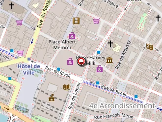 Carte de Allo Vélib' à Paris