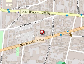 Carte de Arabesques à Montreuil