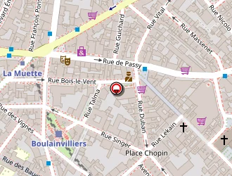 Carte de Silverstores à Paris