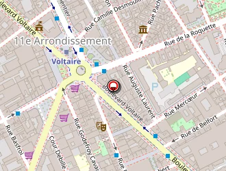 Carte de Rocher Patricia à Paris