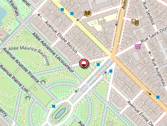 Carte de La Poste à Paris