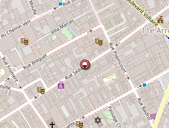 Carte de Easy Trans à Paris