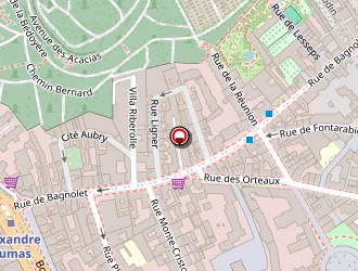 Carte de Remé Rachel à Paris