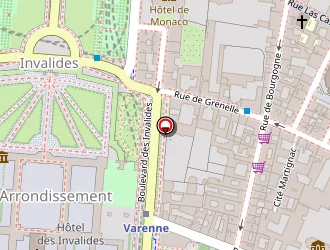 Carte de Parlons Bébés à Paris