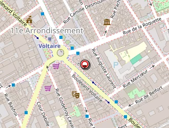 Carte de Le Café Zadig à Paris