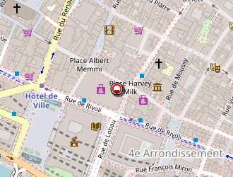 Carte de Hotel Selma à Paris