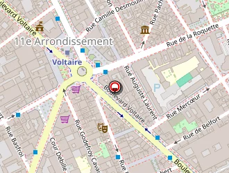 Carte de Malisa à Paris