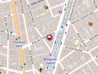 Carte de Atelier D'orbo à Paris