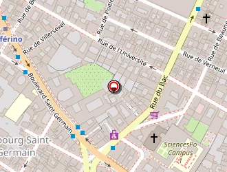 Carte de La Dihal à Paris