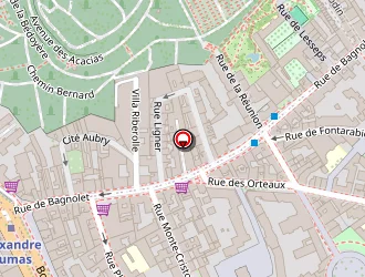 Carte de Delvan à Paris