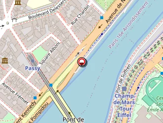 Carte de Acert à Paris